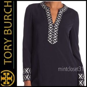 Tory Burch Embroidered Tunic